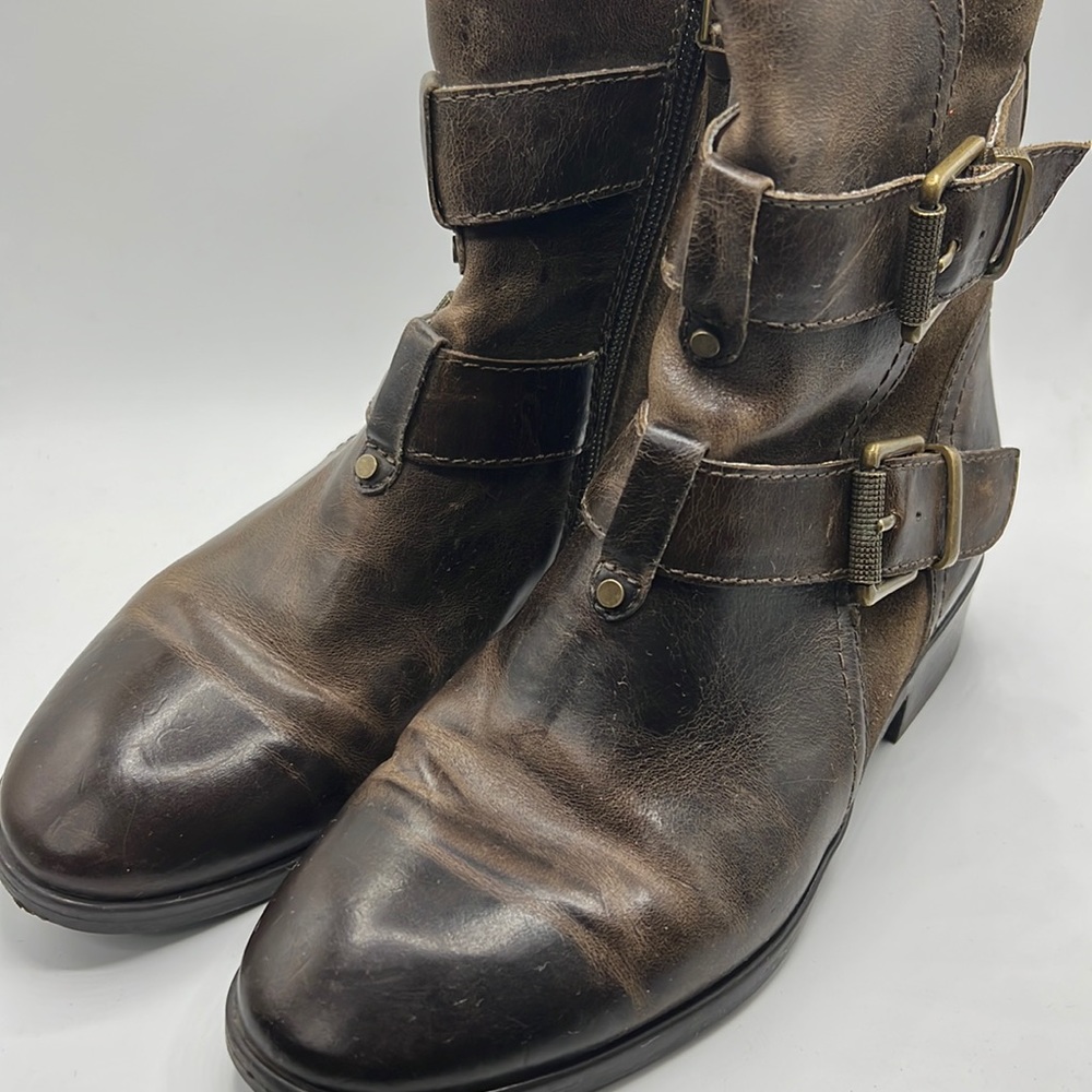 Latigo Leather Booties